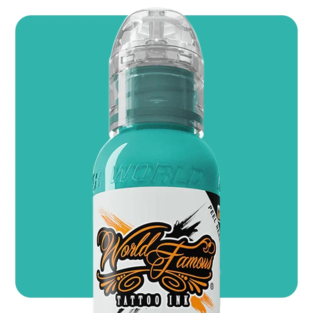 Bahama Blue — World Famous Tattoo Ink — 1 oz