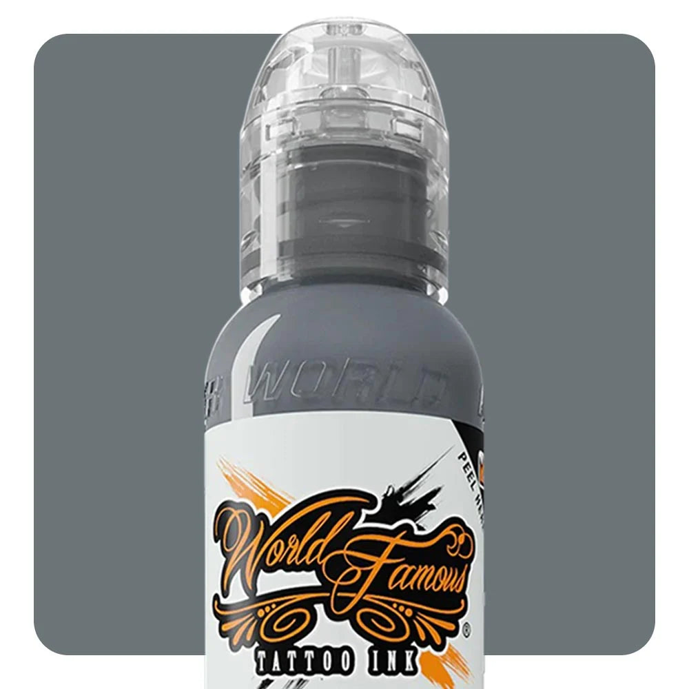 Battleship Grey — World Famous Tattoo Ink — 1 oz