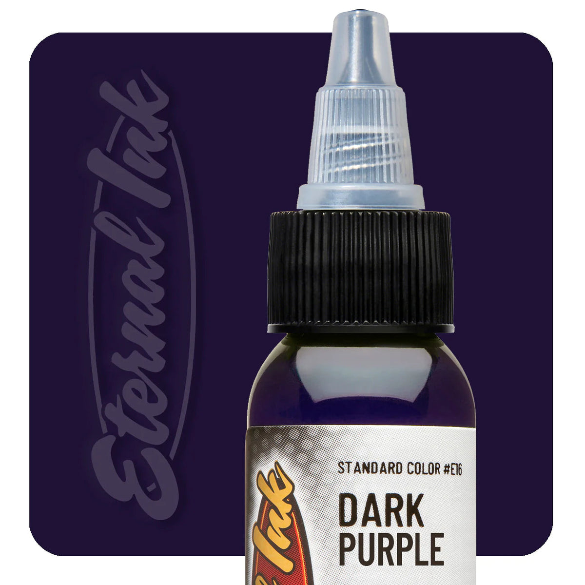 Eternal Tattoo Ink - 1oz Bottle - Dark Purple
