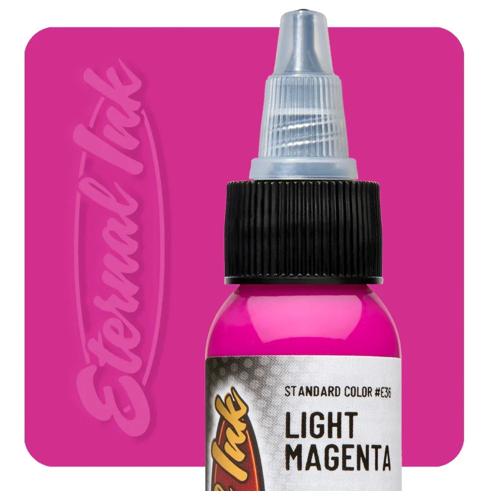 Eternal Tattoo Ink - 1oz Bottle - Light Magenta