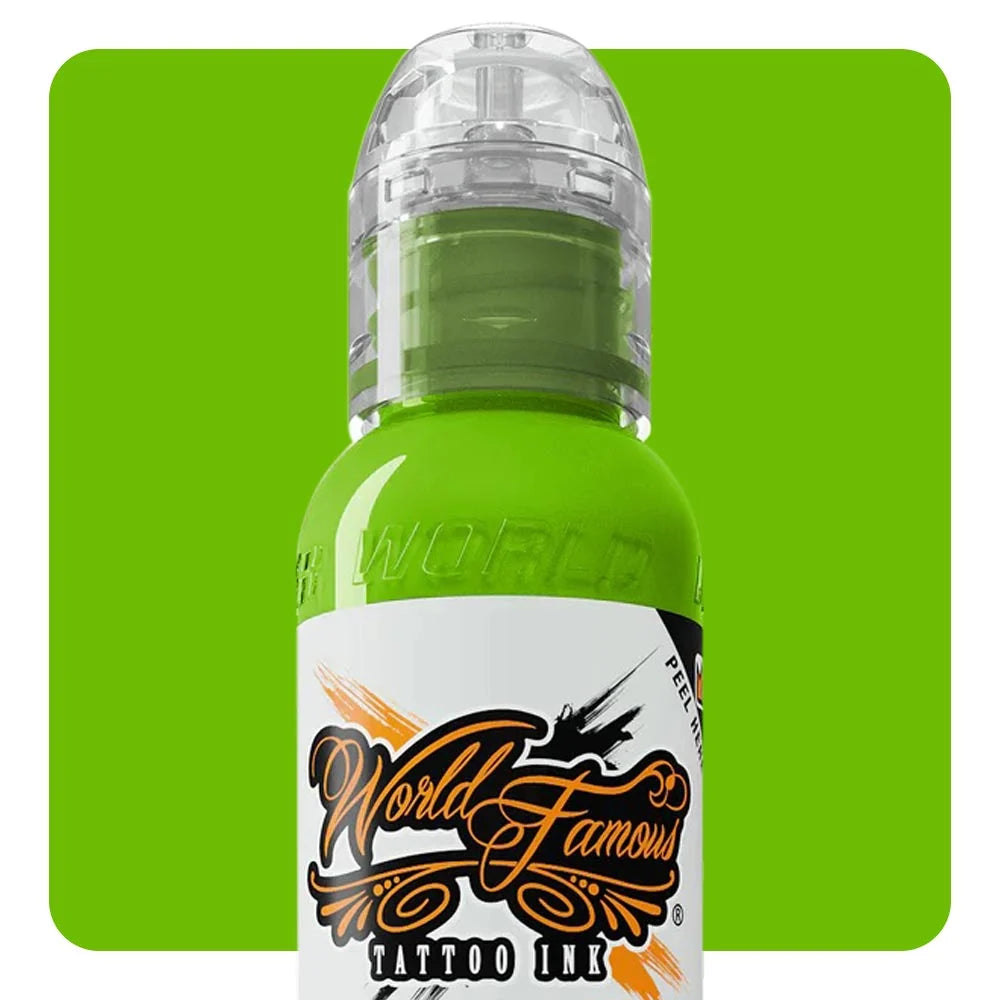 Northern Lights Green — World Famous Tattoo Ink — 1 oz