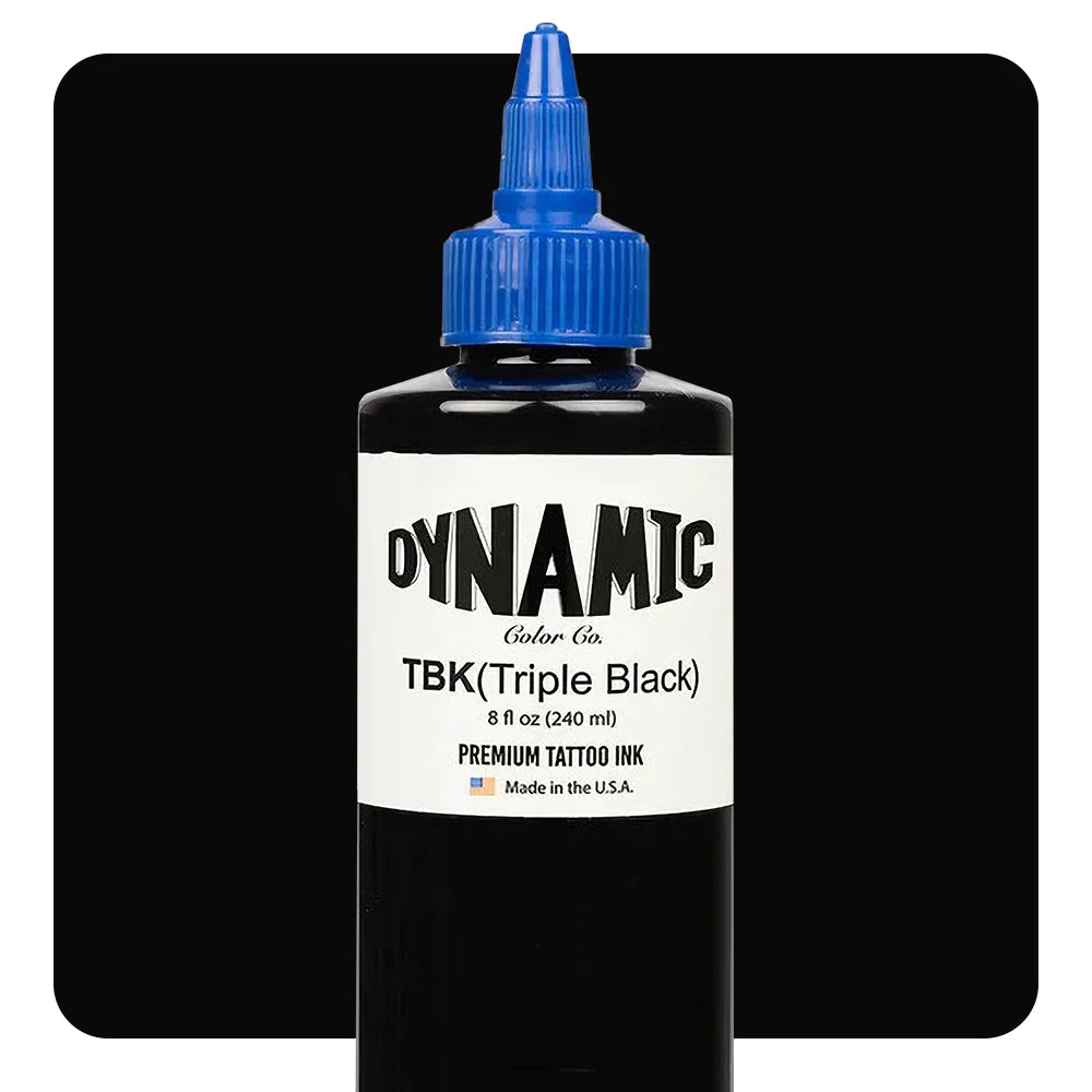 Dynamic Triple Black Tattoo Ink — 8 oz.