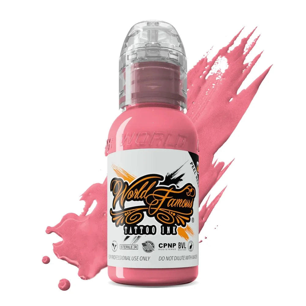 Flying Pig Pink — World Famous Tattoo Ink — 1 oz